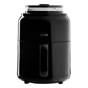 ARIA AIR FRYERS Aria 4.7 Qt. Steam Air Fryer with Hybrid Crisp & Steam Cooking and Detachable Reservoir