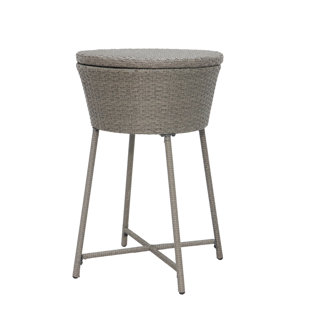 Abble Inc. 21 Quarts Serving Station / Cart Cooler in Gray