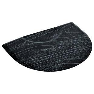 NEWACME LLC Oval Water Resistant Chair Mat with Straight Edge for Firm Surfaces