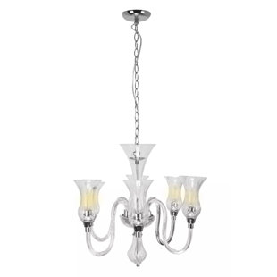 OPHELIA & CO. 6-Light Shaded Chandelier