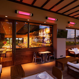 Belfry Heating Deleon Electric Skirting Board Space Heater