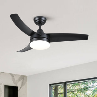 YUHAO Small-CF 42'' Ceiling Fan with LED Lights