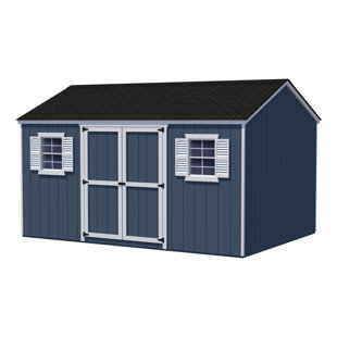 LITTLE COTTAGE CO. Value Workshop Outdoor Wood Storage Shed