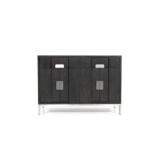 SAGEHILL DESIGNS Illustra 48'' Double Bathroom Vanity Base Only in Shale