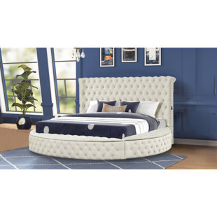 ROSDORF PARK Taner Upholstered Storage Bed