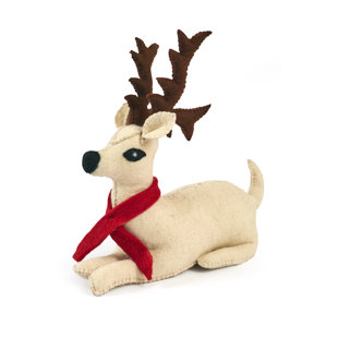 ARCADIA HOME Reindeer Door Stop