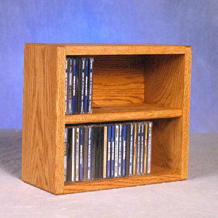 REBRILLIANT 52 CD Multimedia Tabletop Storage Rack