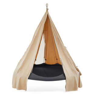 TIIPII BED Porch Swing with Canopy