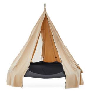 TIIPII BED Porch Swing with Canopy