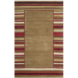 MARTHA STEWART RUGS Martha Stewart Hand Tufted 70% Wool And 30% Viscose Solid Color Rug