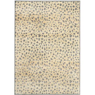 MARTHA STEWART RUGS Martha Stewart Light Gray/Cream Area Rug