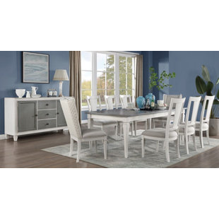 F&L HOMES STUDIO Catia Katia Dining Table(W/Leaf) Set