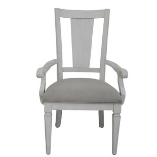 F&L HOMES STUDIO Catia Katia Arm Chair (Set-2) (Set of 2)