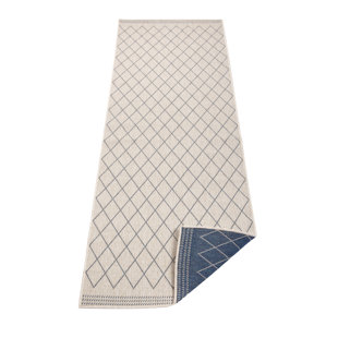 FREUNDIN HOME COLLECTION Daisy Flatweave Blue Rug