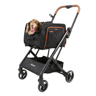 IBIYAYA JetPaw:3-in-1 Pet Stroller with Removable Airline-Approved Carrier