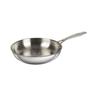 Kuhn Rikon Allround Stainless Steel Uncoated Induction Safe Frying Pan