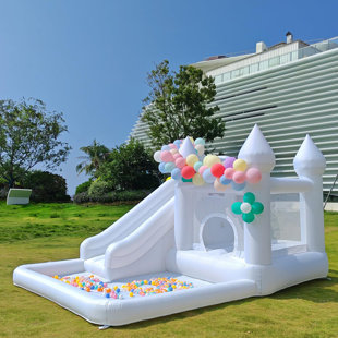 TOBEBEGO 13.5 FT * 9.5 FT Bounce House with Air Blower