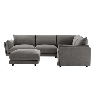 ROOMSENSE Brady 6 - Piece Upholstered Sectional