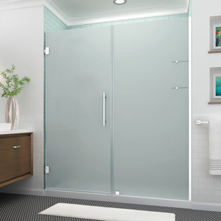 ASTON Belmore GS 39.25"- 40.25" W x 72" H Hinged Frameless Shower Door