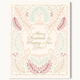 WYNWOOD STUDIO " Classic Christmas Glam Ornament "