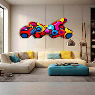 UNIQSTIQ Printed Acrylic Artworks Handmade Wall Decor on Resin