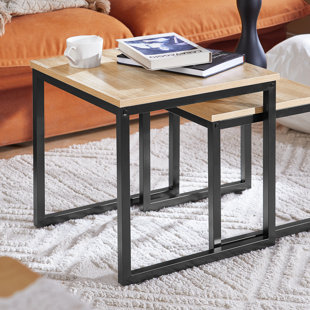 HASHTAG HOME Aleksandra 2 Piece Nest of Tables