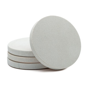 EBERN DESIGNS Thirstystone Natural Sandstone Coaster Set (Set of 4)