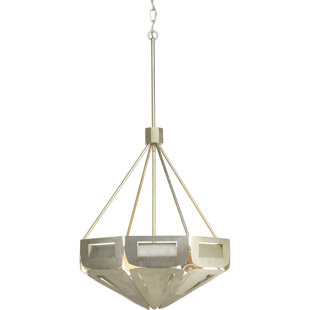 POINT DUME™ BY JEFFREY ALAN MARKS FOR PROGRESS LIGHTING Yerba 4 - Light Silver Ridge Single Pendant