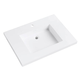 AVANITY VersaStone 31'' Plastic Single Bathroom Vanity Top with Sink