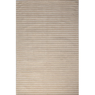 BASHIAN RUGS SOHO 100% Wool Beige Area Rug
