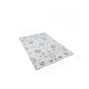 BASHIAN RUGS RAJA 100% Wool Ivory Area Rug