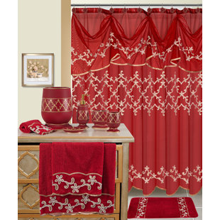 ROSDORF PARK Longsworth Floral Shower Curtain
