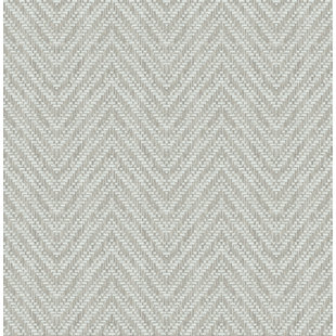 ACCENTUATIONS BY MANHATTAN COMFORT Jacksonville Unpasted Chevron Roll