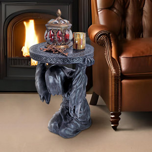 DESIGN TOSCANO Grim Reaper Figurine End Table