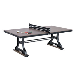 BARRINGTON BILLIARDS COMPANY Barrington Coventry Indoor Table Tennis Table, 7-ft 2-in-1 Dining Table with Metal Net