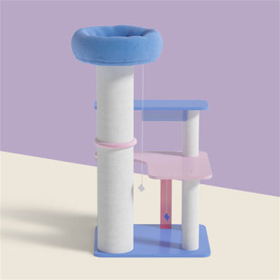 HAPPY & POLLY 42" H Morasky Cat Tree