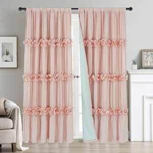 HOMECHOICE INTERNATIONAL GROUP Polyester Room Darkening Curtain Pair