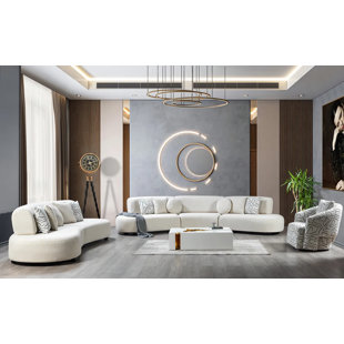GRAND DISCOUNT FURNITURE 3 - Piece Stationary Living Room Set