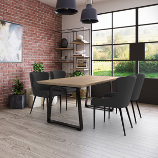 LOVE SOFAS Essgruppe mit 4 Stühlen