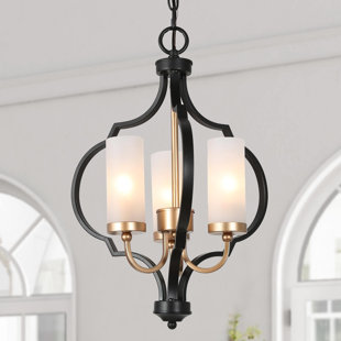 LNC HOME Alexa 3-Light 14.5" W Classic / Traditional Chandelier Foyer Pendant
