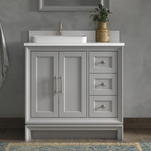 ED ELLEN DEGENERES Anaheim 36" Single Bathroom Vanity Set