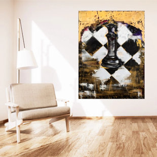 ARCAICO Chess Queen Gaia Simone - No Frame Print on Canvas