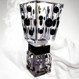 ARCAICO Handmade Ctystal Table Vase