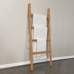 ASTA FURNITURE, INC. Wood 4 Towel Rack