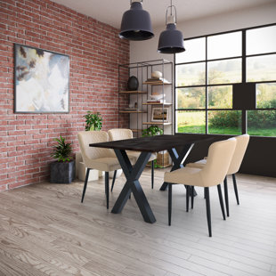 LOVE SOFAS Essgruppe mit 4 Stühlen