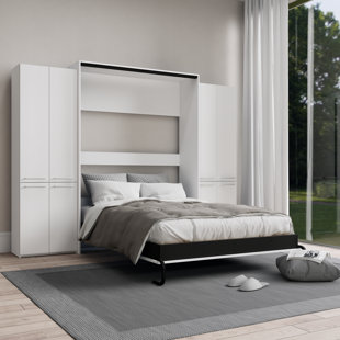LIVINGCHY WORLD Storage Platform Bed