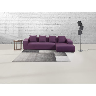 HOME ETC Shaggy-Teppich Cabhan in Grau