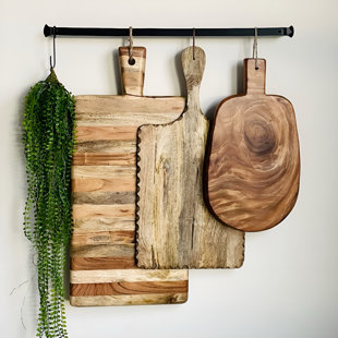 MEANS4MODES "spalting beauty" - Serving Board Collection 3 Set - Organic Wall Décor