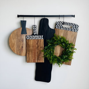 MEANS4MODES "zebra" - Serving Board Collection 4 Set - Organic Wall Décor