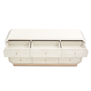 MICHAEL AMINI La Rachelle 9 - Drawer Dresser with Mirror